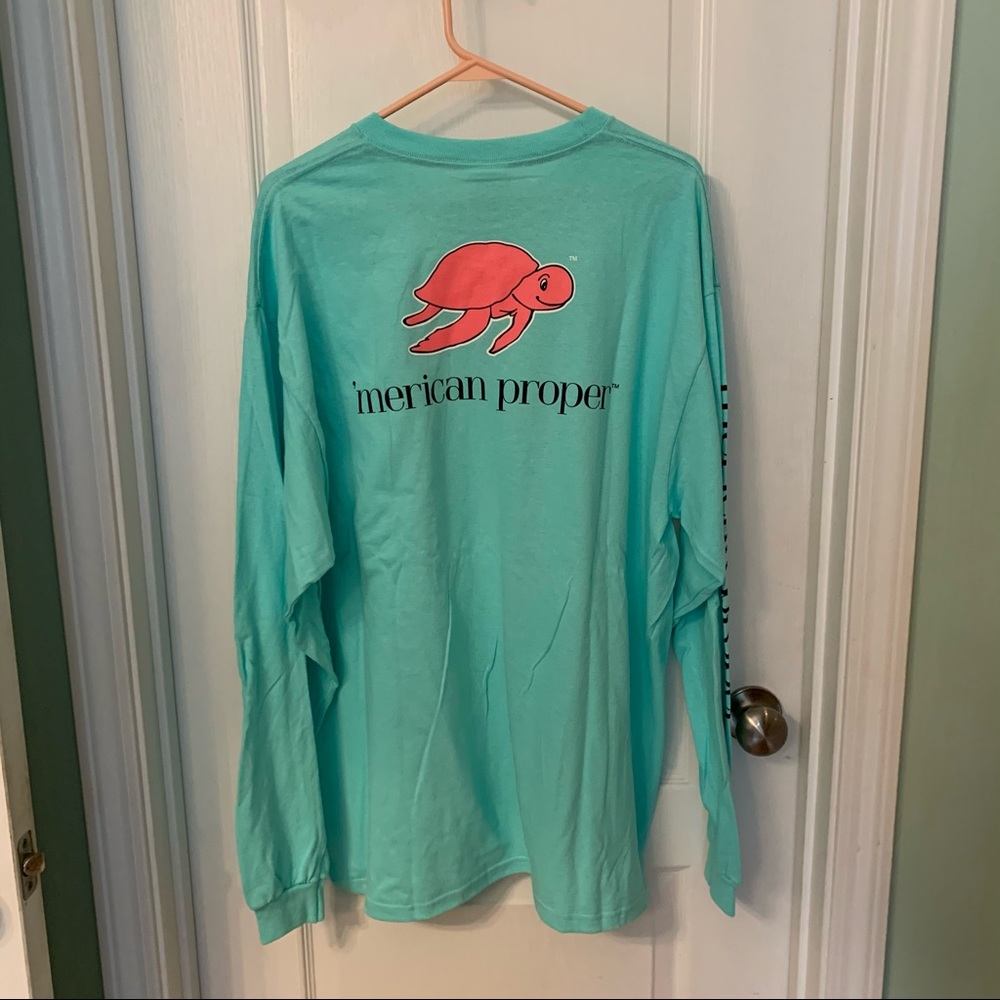 ‘Merican Proper Long Sleeve T-shirt